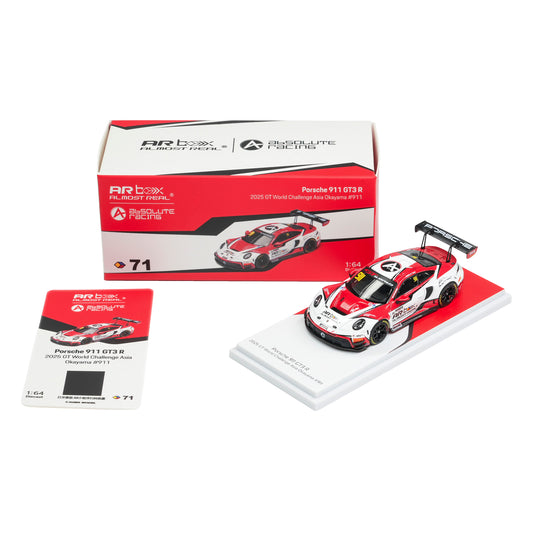 [PRE ORDER] Almost Real 1:64 Porsche 911 GT3 R 2025 GT World Challenge Asia Okayama #911