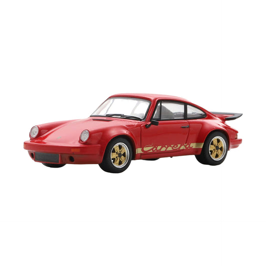 Spark 1:64 Porsche 911 3.0 RS Red with Gold Stripe