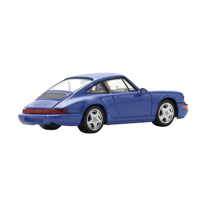 Spark 1:64 Porsche 911 (964) 3.6 RS Maritime Blue with Silver Wheels