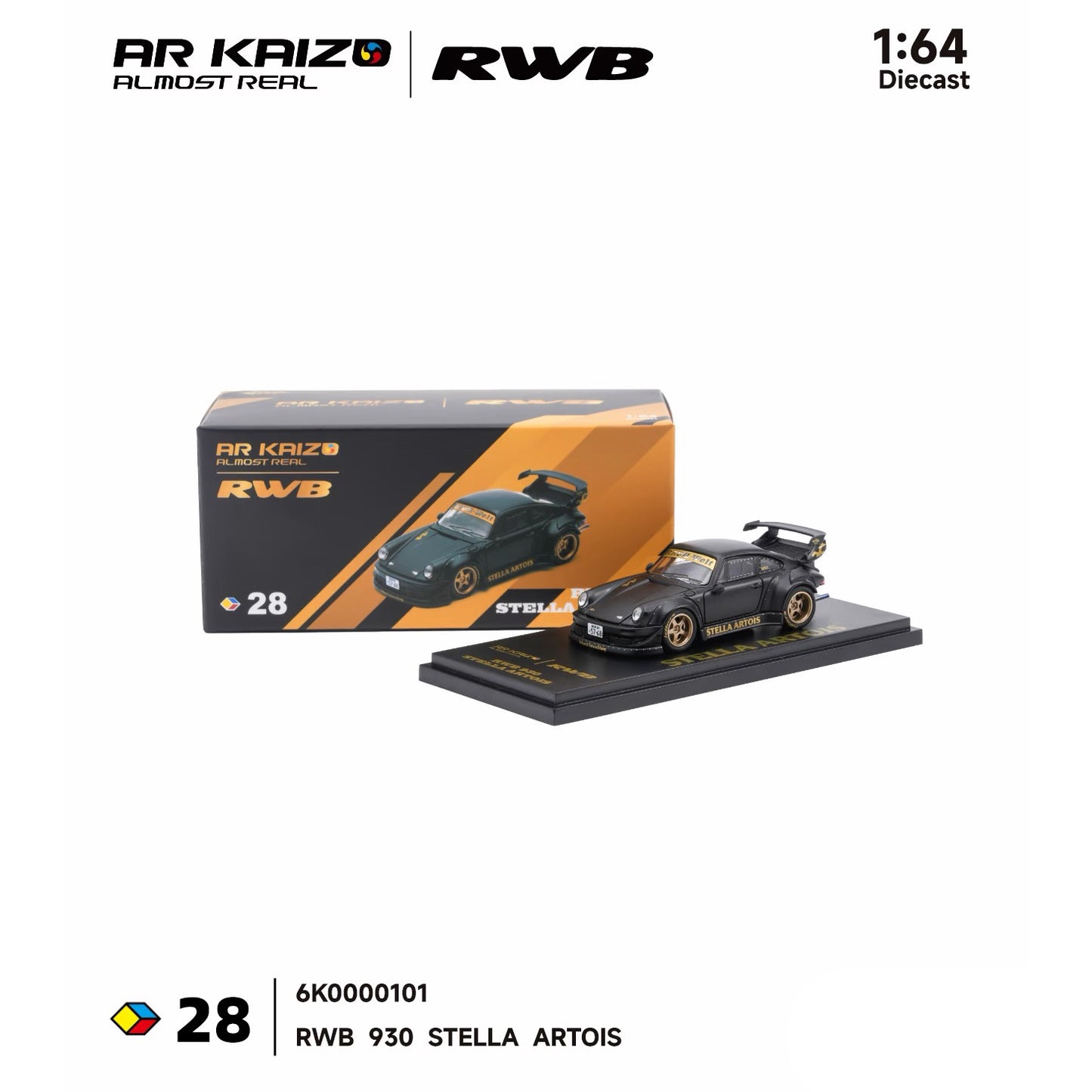 [PRE ORDER] Almost Real 1:64 RWB 930 Stella Artois Kaizo