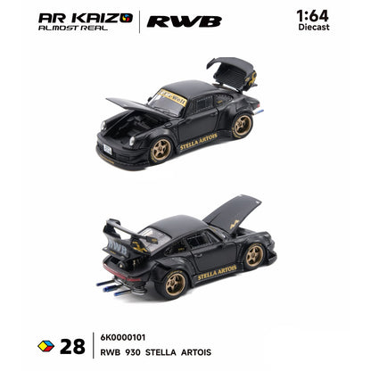 [PRE ORDER] Almost Real 1:64 RWB 930 Stella Artois Kaizo