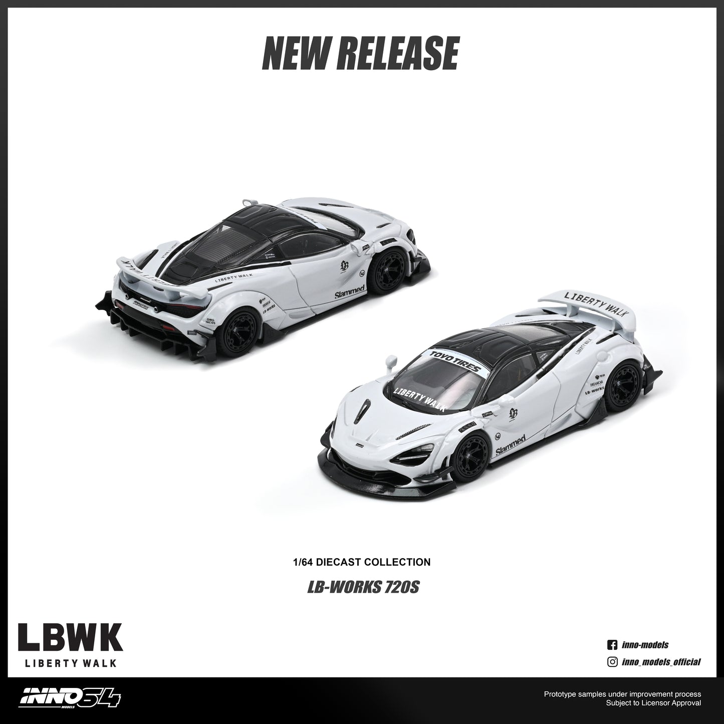 [PRE ORDER] Inno64 1:64 Liberty Walk 720S