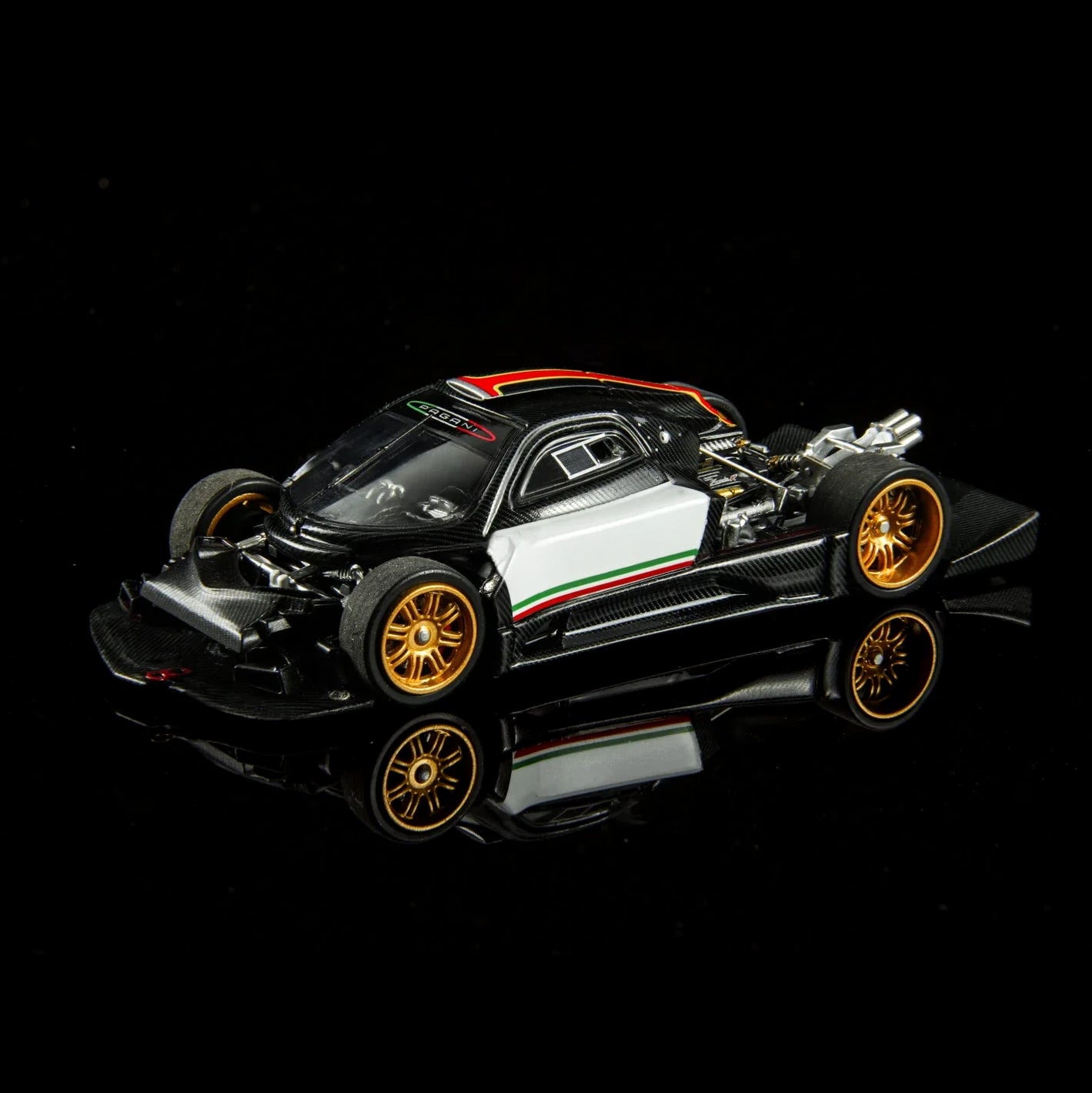 [PRE ORDER] Almost Real 1:64 Pagani Zonda R White with Italian Livery HEC 2026