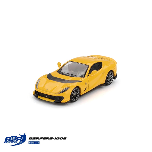 BBR Models 1:64 Ferrari 816 Competizione Giallo Modena BBRFER64008