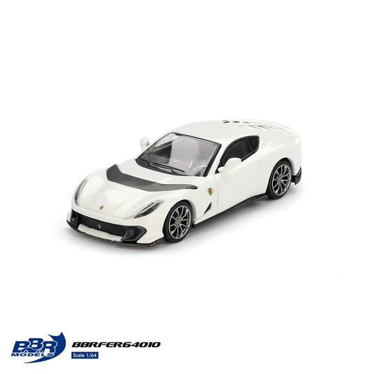 BBR Models 1:64 Ferrari 812 Competizione Bianco Avus BBRFER64010