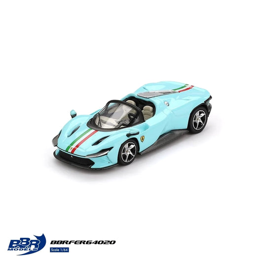 BBR Models 1:64 Ferrari Daytona SP3 Light Blue BBRFER64020