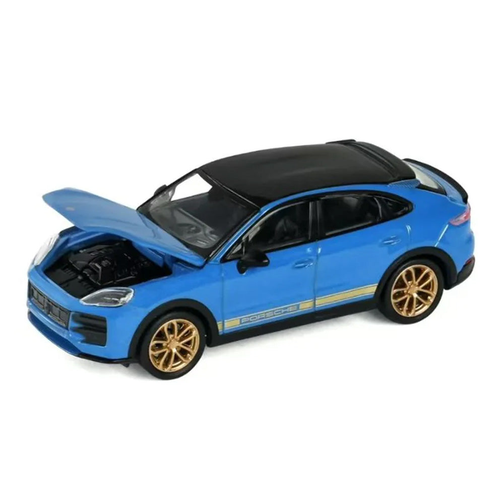 Trends Hobby 1:64 Porsche Cayenne Turbo GT Blue 241090C