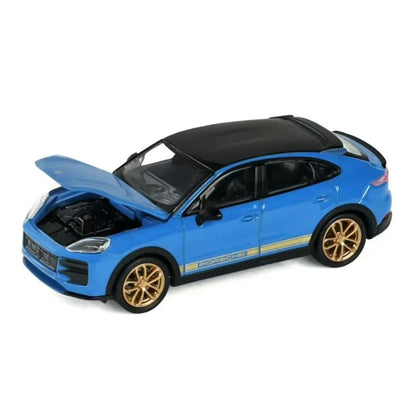 Trends Hobby 1:64 Porsche Cayenne Turbo GT Blue 241090C