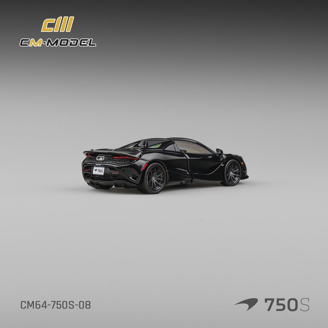 [PRE ORDER] CM Model 1:64 McLaren 750S Spider Onyx Black