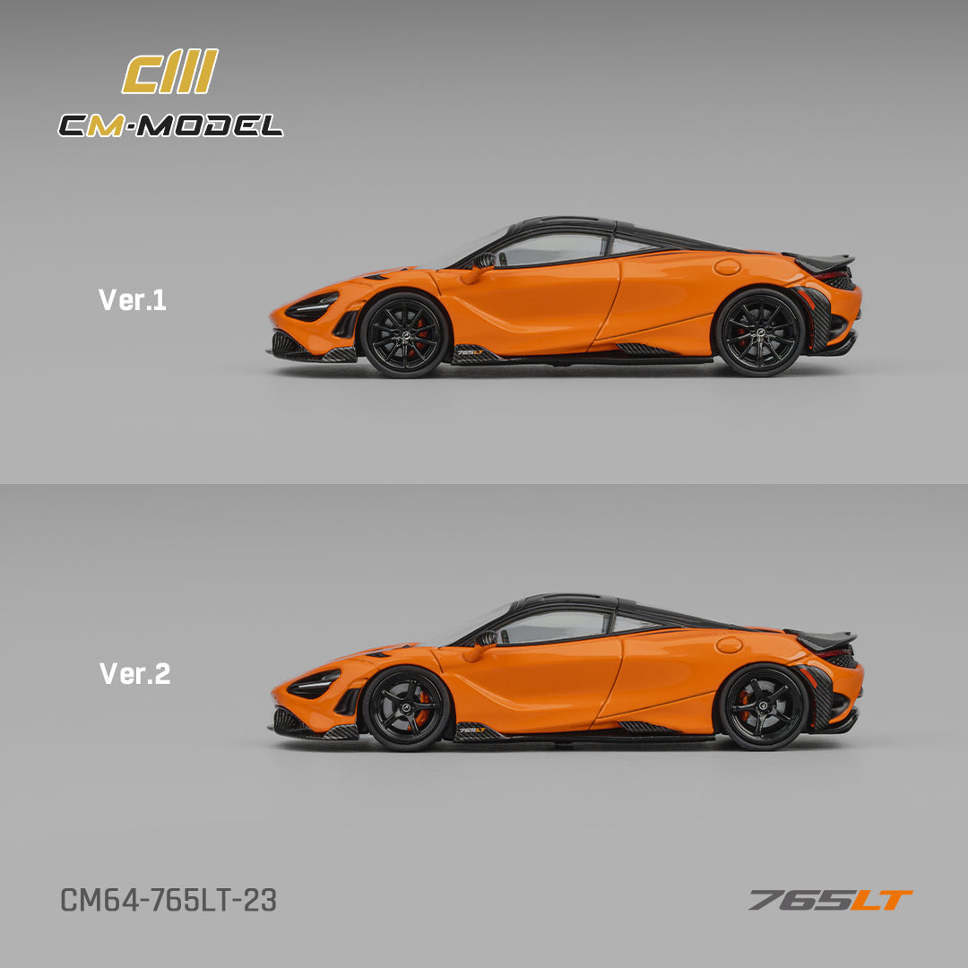 [PRE ORDER] CM Model 1:64 Mclaren 765LT Papaya Orange