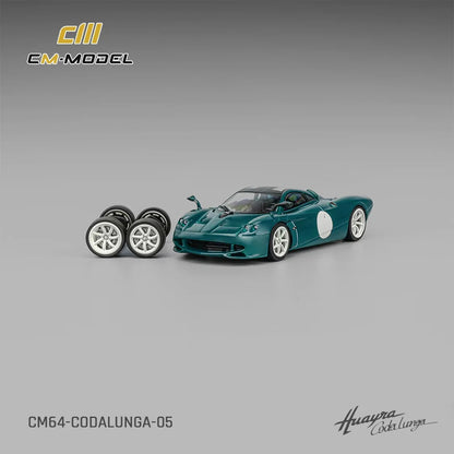 CM Model 1:64 Pagani Codalunga Green
