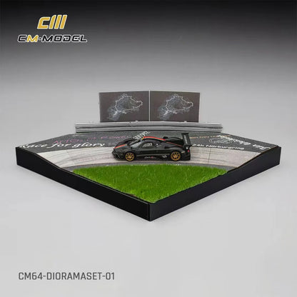 CM Model 1:64 Diorama Set with Zonda Revo