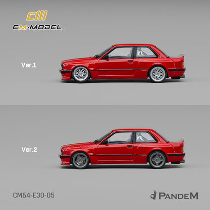 [PRE ORDER] CM Model 1:64 Pandem M3 E30 Bright Red