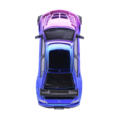 CM Model 1:64 Mitsubishi Lancer Evolution IX Voltex Chameleon Chrome