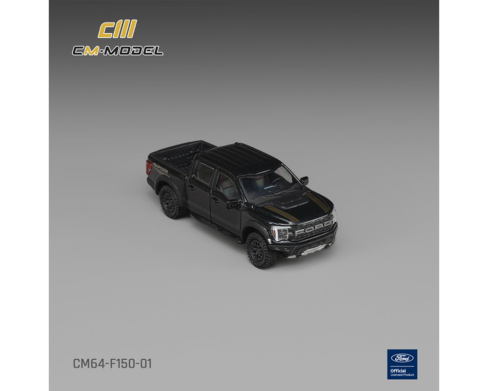 [PRE ORDER] CM Model 1:64 Ford F-150 Raptor Agate Black Mijo Exclusives Limited Edition