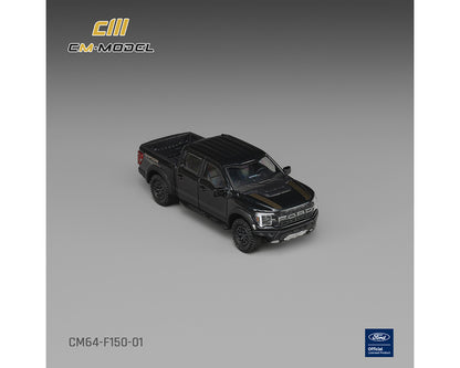 [PRE ORDER] CM Model 1:64 Ford F-150 Raptor Agate Black Mijo Exclusives Limited Edition