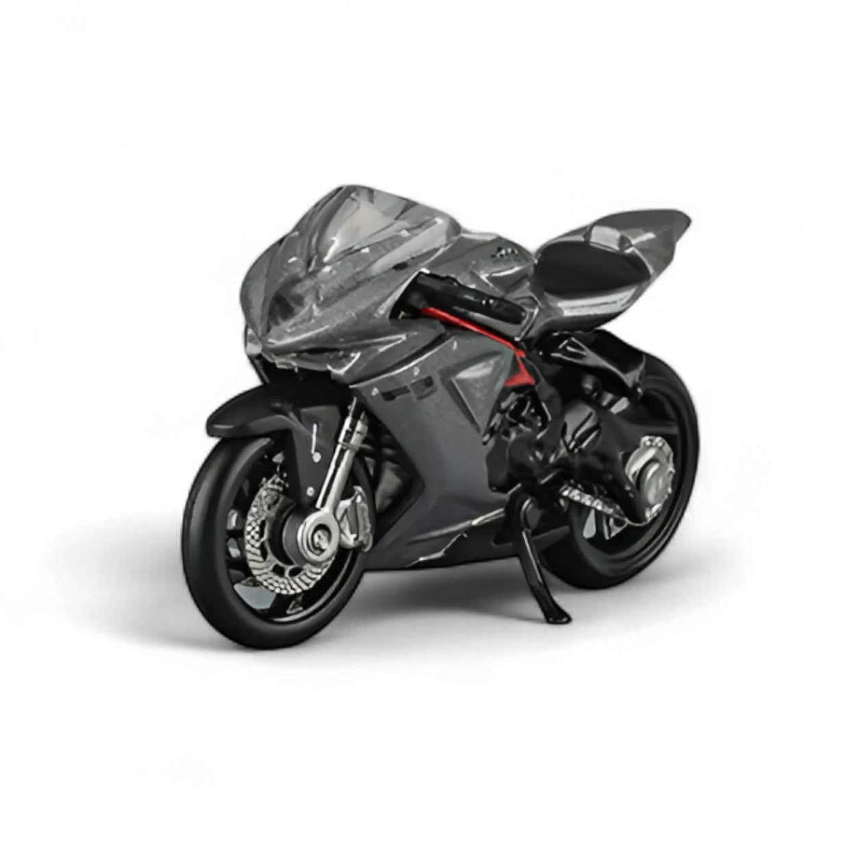 CM Model 1:64 MV Agusta F3 Rosso Metallic Gray