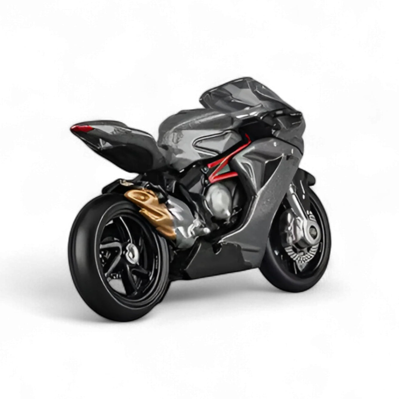 CM Model 1:64 MV Agusta F3 Rosso Metallic Gray