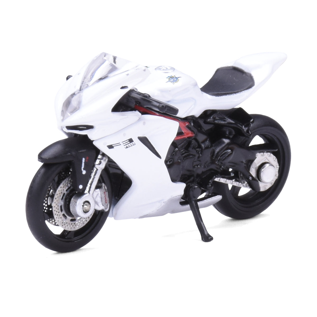 CM Model 1:64 MV Agusta F3 Rosso White with Show Girl