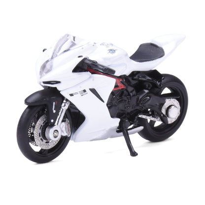 CM Model 1:64 MV Agusta F3 Rosso White with Show Girl