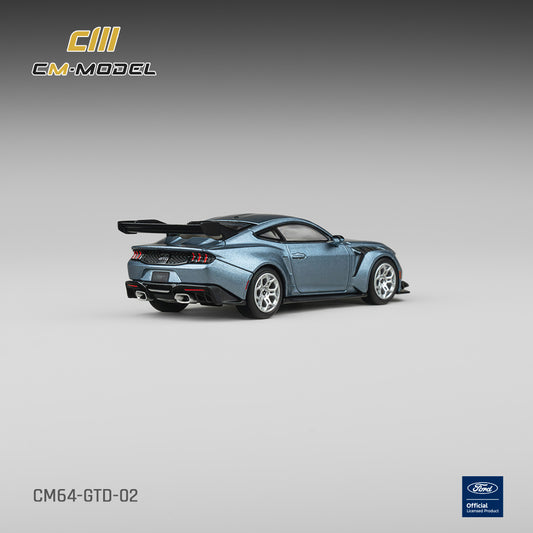 [PRE ORDER] CM Model 1:64 Ford Mustang GTD Indulgent Blue