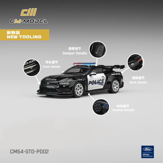[PRE ORDER] CM Model 1:64 Ford GTD Police Car