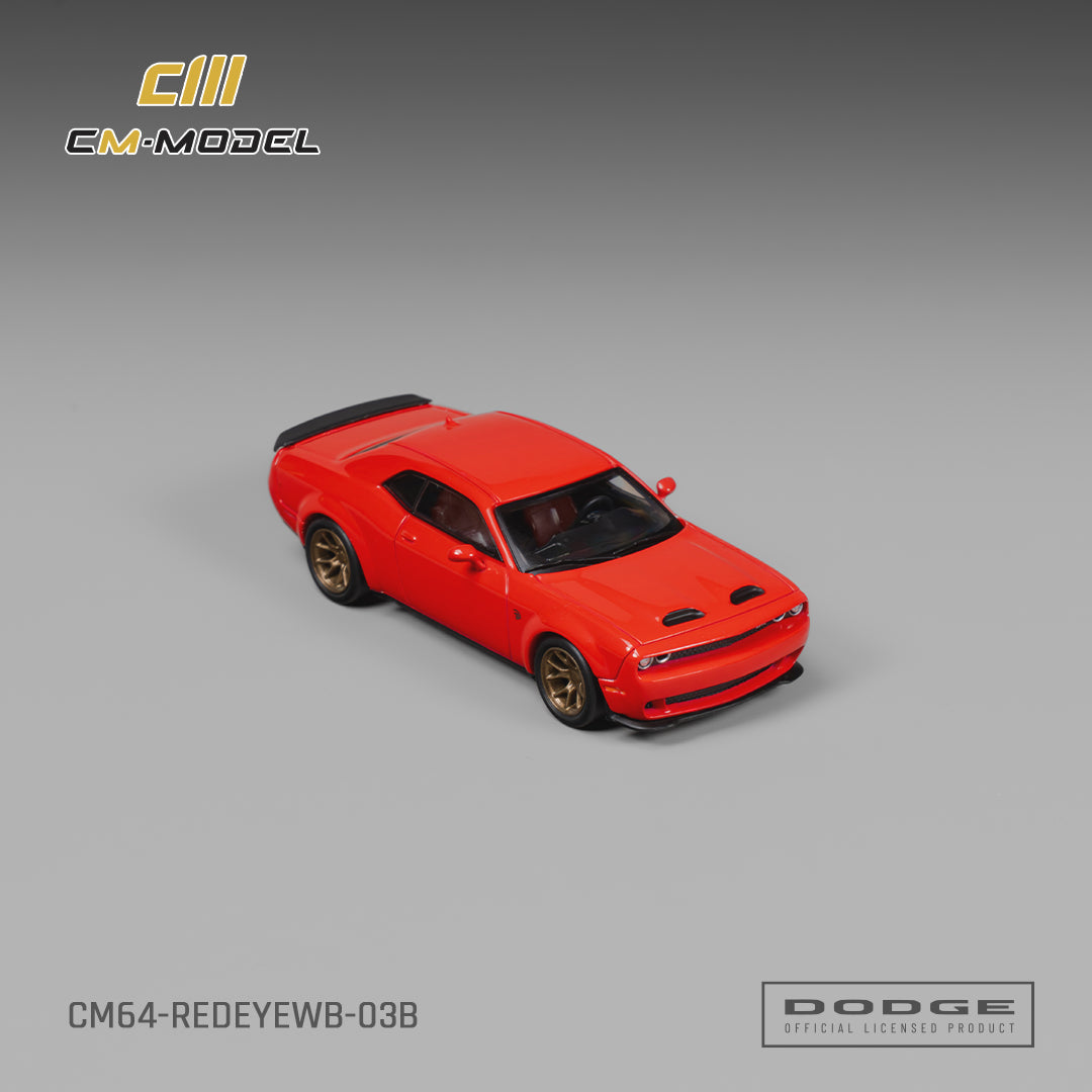 [PRE ORDER] CM Model 1:64 Dodge Challenger SRT Hellcat Redeye Widebody Torred Clearcoat