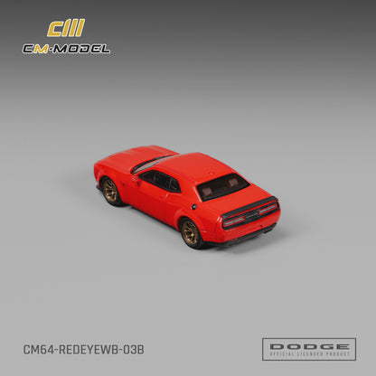 [PRE ORDER] CM Model 1:64 Dodge Challenger SRT Hellcat Redeye Widebody Torred Clearcoat