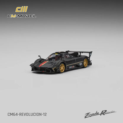 CM Model 1:64 Pagani Zonda Revolucion Drycarbon