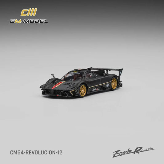 CM Model 1:64 Pagani Zonda Revolucion Drycarbon