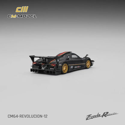 CM Model 1:64 Pagani Zonda Revolucion Drycarbon