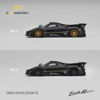 CM Model 1:64 Pagani Zonda Revolucion Drycarbon