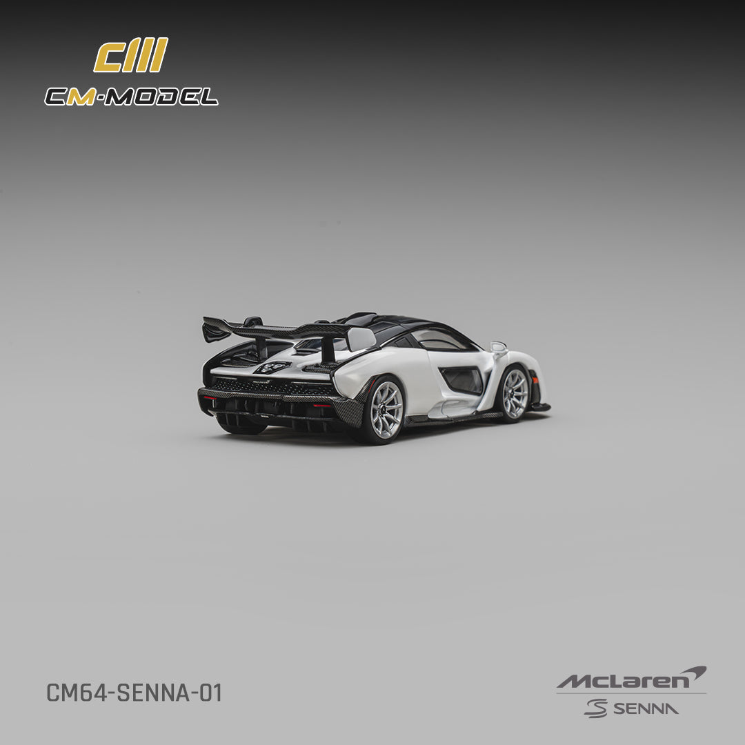 [PRE ORDER] CM Model 1:64 McLaren Senna Silica White