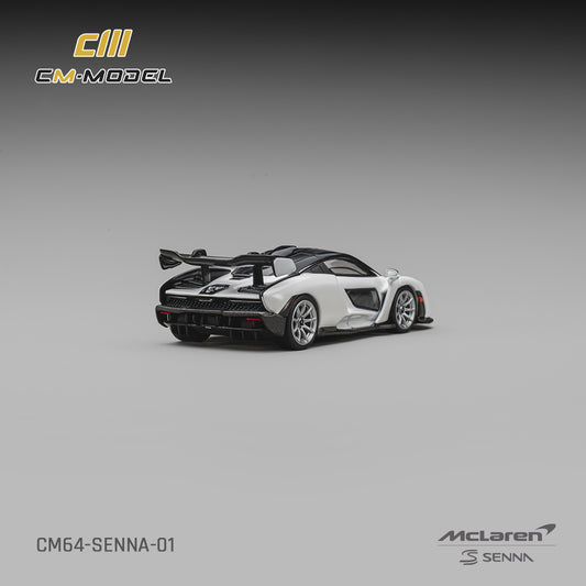 [PRE ORDER] CM Model 1:64 McLaren Senna Silica White