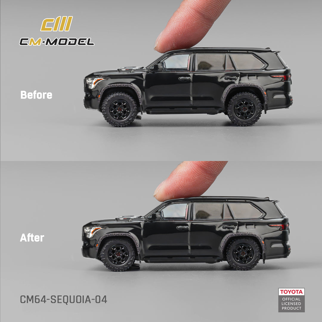 [PRE ORDER] CM Model 1:64 Toyota Sequoia Midnight Black