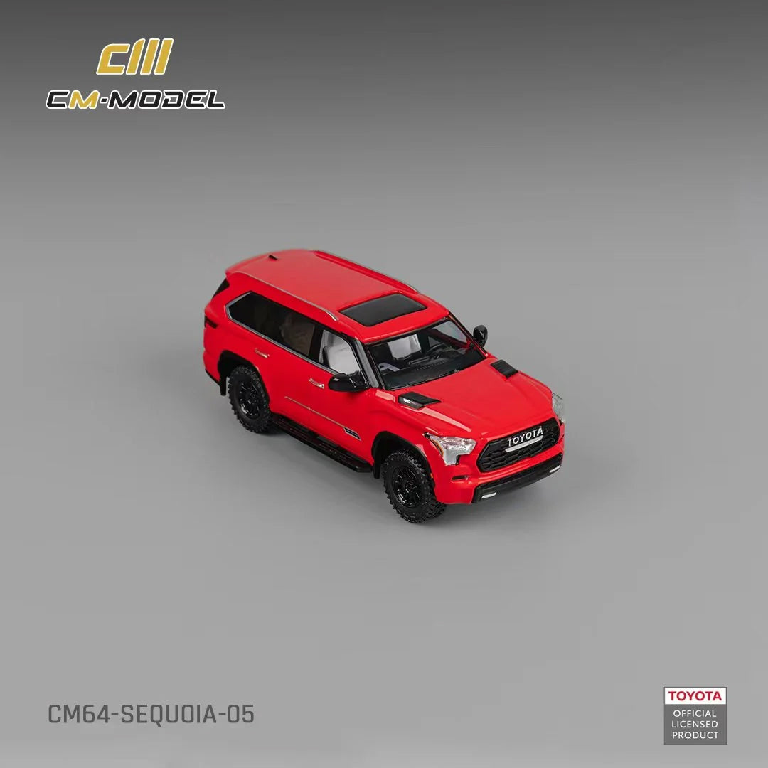 CM Model 1:64 Toyota Sequoia Red