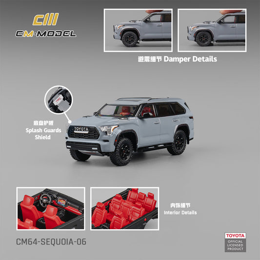 CM Model 1:64 Toyota Sequoia Gray