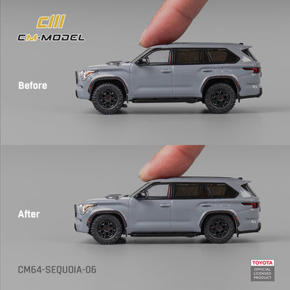 CM Model 1:64 Toyota Sequoia Gray