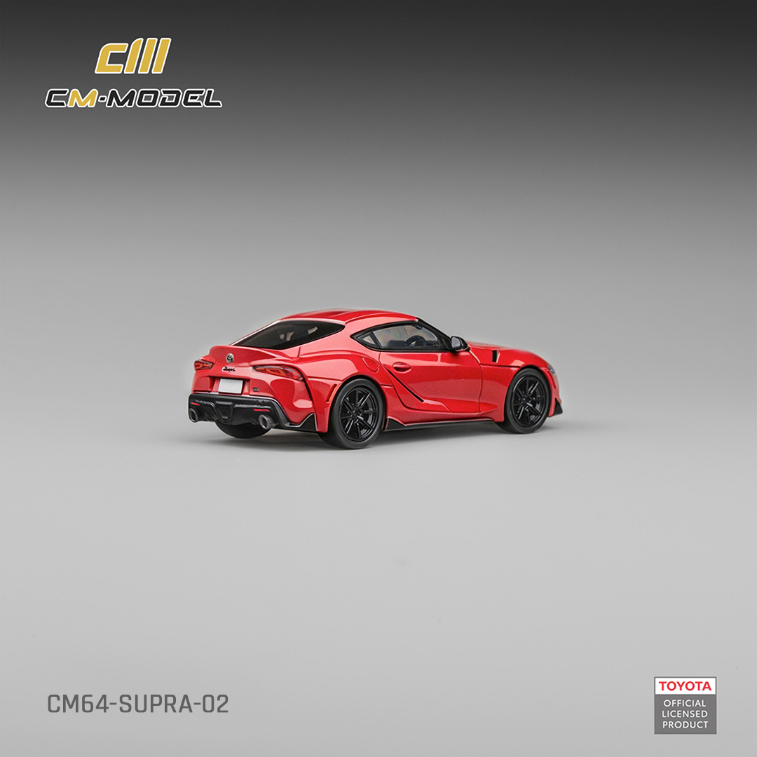 [PRE ORDER] CM Model 1:64 Toyota GR Supra Renaissance Red 2.0