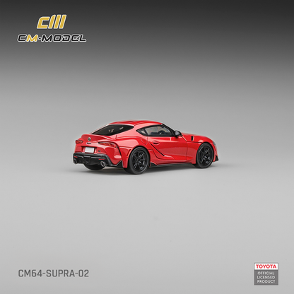[PRE ORDER] CM Model 1:64 Toyota GR Supra Renaissance Red 2.0