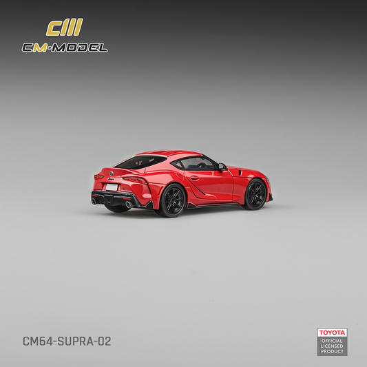 [PRE ORDER] CM Model 1:64 Toyota GR Supra Renaissance Red 2.0