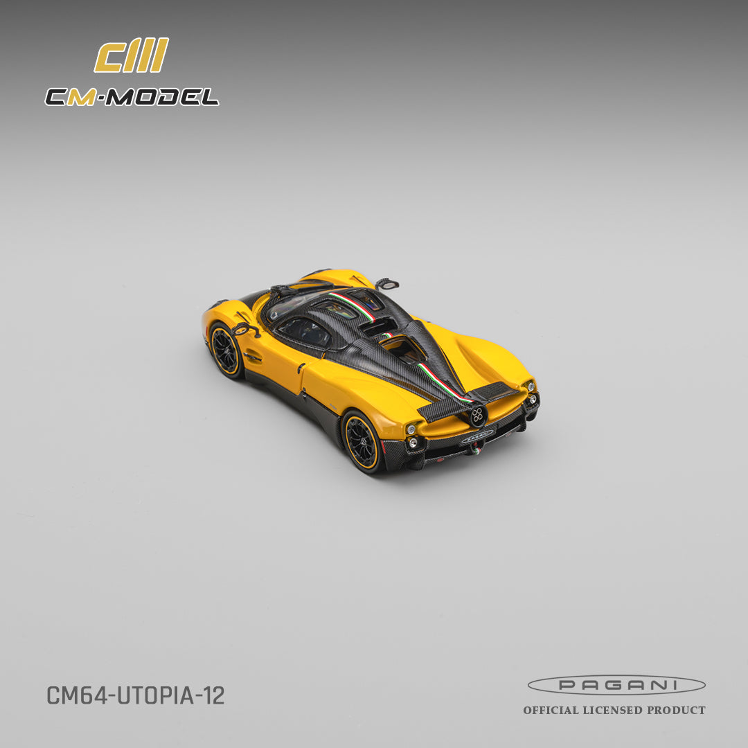[PRE ORDER] CM Model 1:64 Pagani Utopia Giallo Ginevra