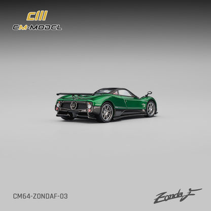 [PRE ORDER] CM Model 1:64 Pagani ZondaF Metallic Emerald Green