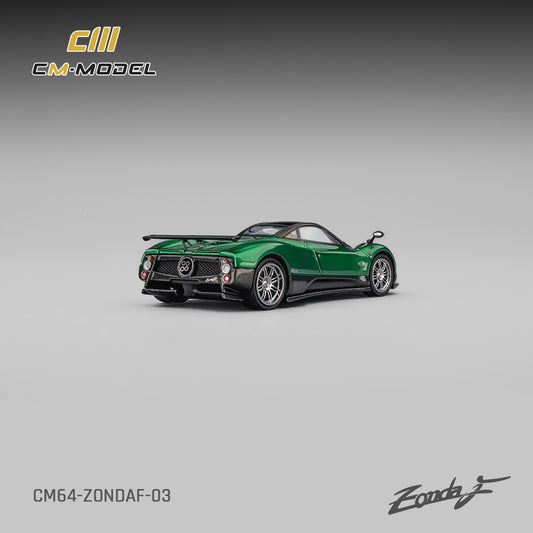[PRE ORDER] CM Model 1:64 Pagani ZondaF Metallic Emerald Green