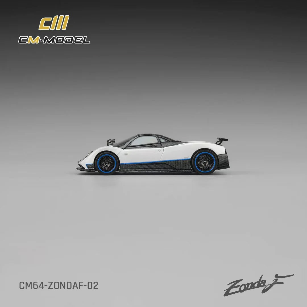 CM Model 1:64 Pagani Zonda F Pearl White