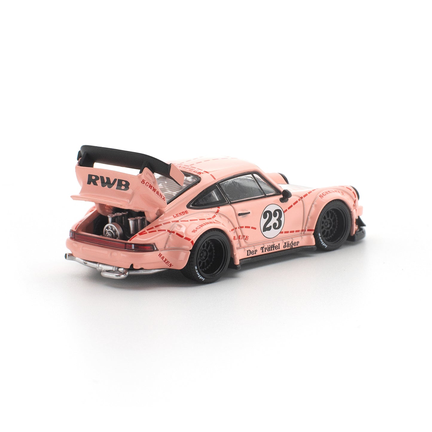 [PRE ORDER] Pop Race 1:64 RWB 930 Pink Pig