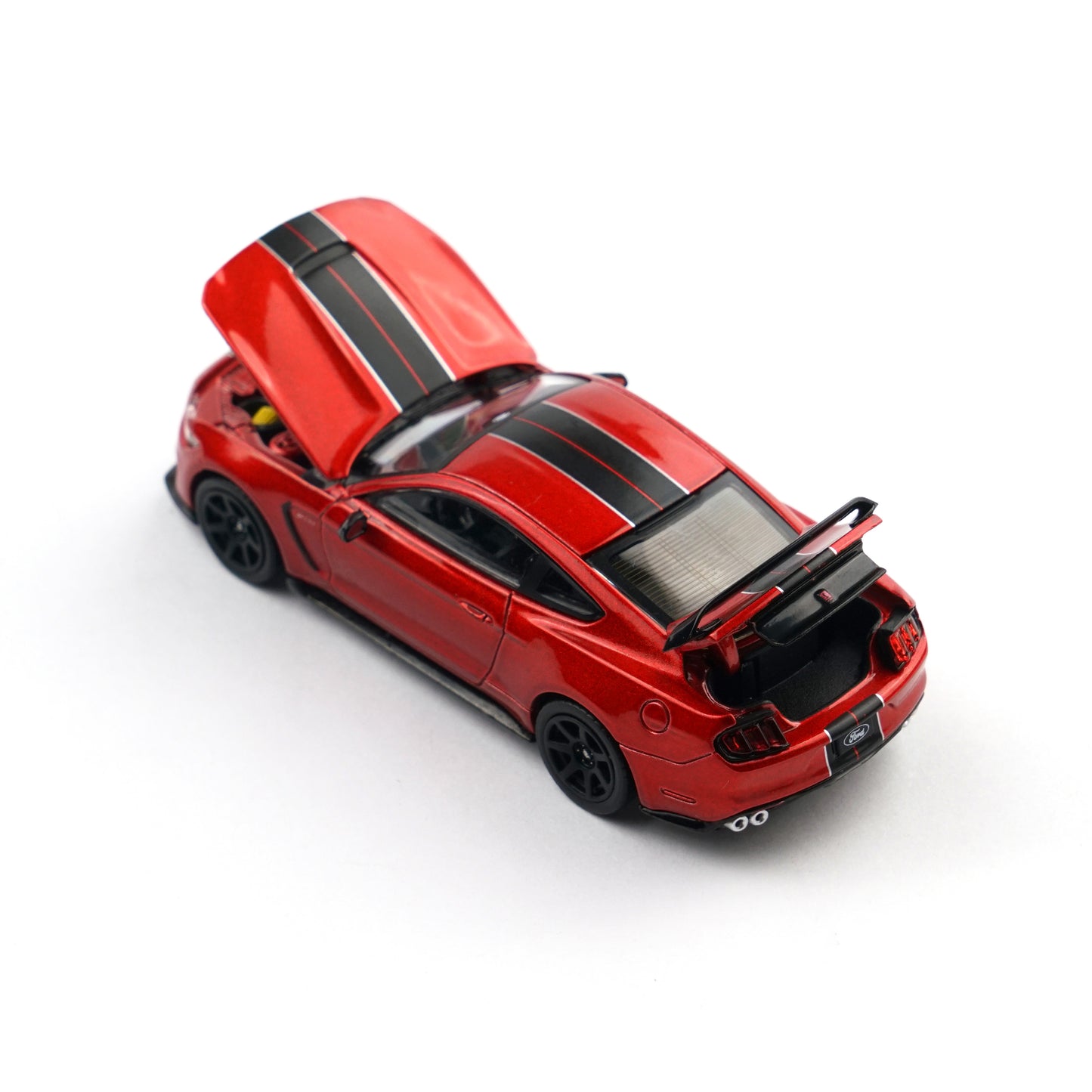 [PRE ORDER] Pop Race 1:64 Ford Mustang Shelby GT350R Race Red