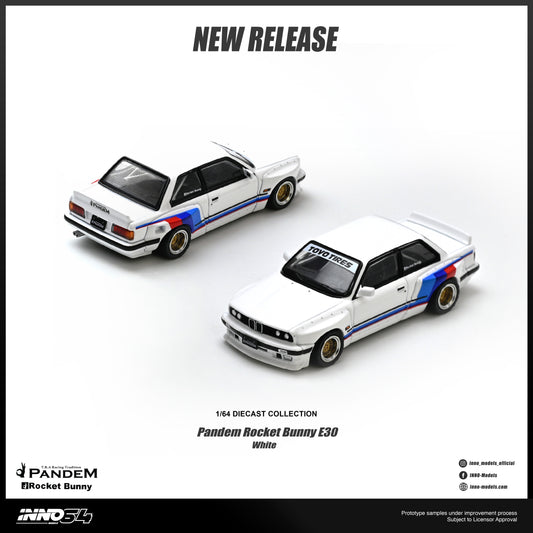 [PRE ORDER] Inno64 1:64 Pandem Rocket Bunny E30 White
