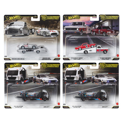 Hot Wheels Premium 1:64 Team Transport 2026 Mix 2 Case of 4