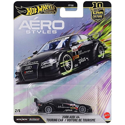 [PRE ORDER] Hot Wheels Premium 1:64 Car Culture Aéro Styles Case U Set of 5 FPY86-961U
